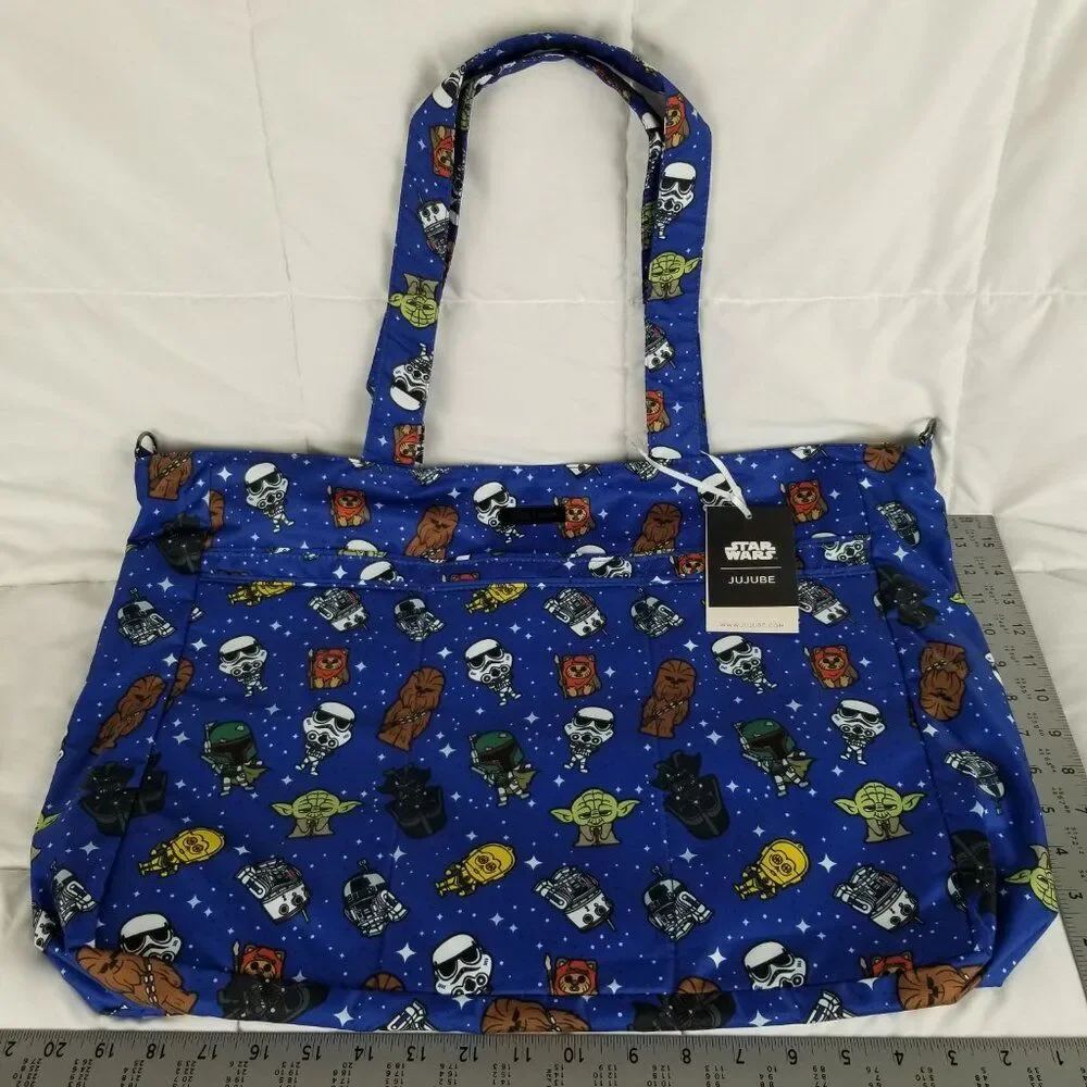 JuJuBe Star Wars Super Be Tote Bag & Strap Lot Travel Disney Theme Park WDW
